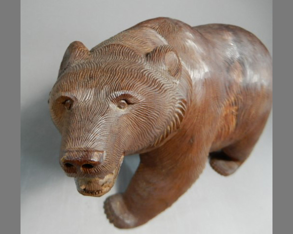 八雲 加藤貞夫 作『木彫り 熊』